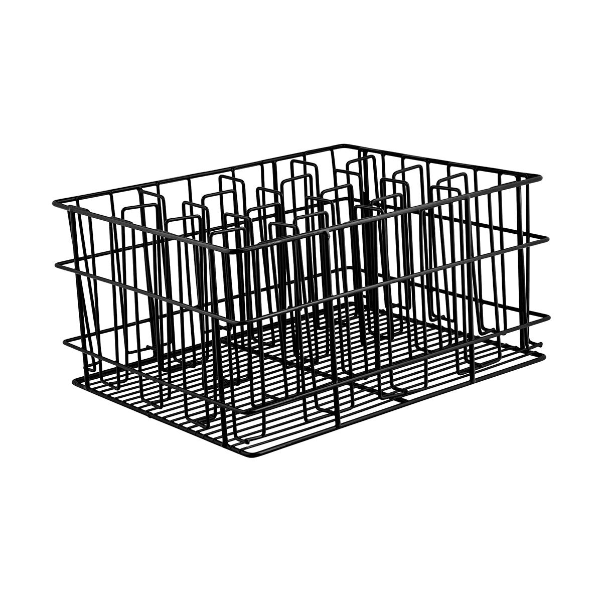 Glass Basket-430X355X215mm | 16-Comp 105X75mm