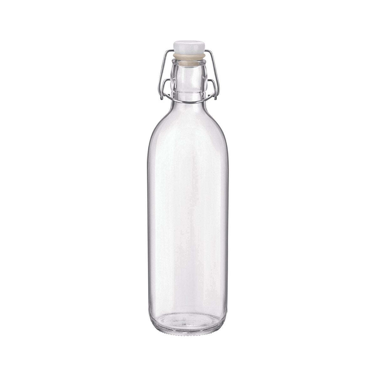 Bormioli Rocco Emilia Bottle 1.08Lt White Top 