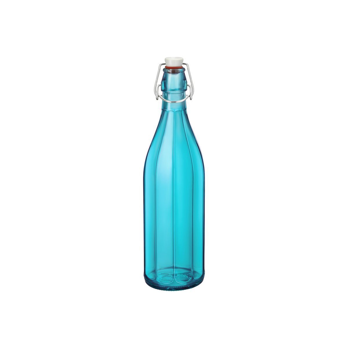 Bormioli Rocco Oxford Bottle W/Top 1.0Lt Sky Blue 