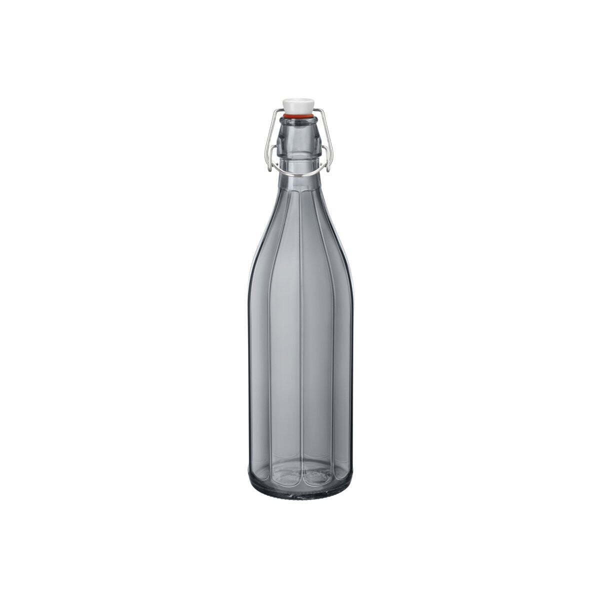 Bormioli Rocco Oxford Bottle W/Top 1.0Lt Grey 