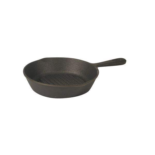 Round Skillet-Cast Iron | Ribbed | 265mm