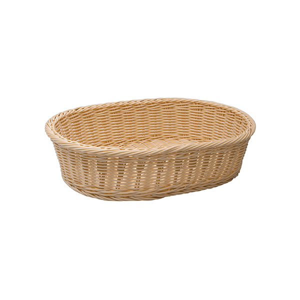 Bread Basket-Hd PP, Oval, 380X270X90mm