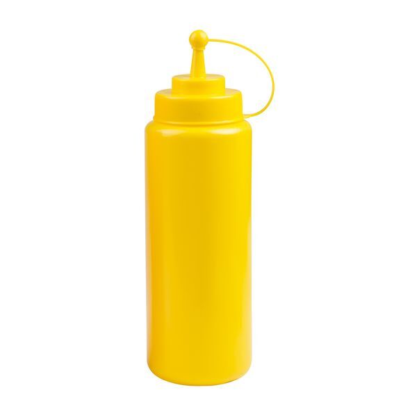 Squeeze Bottle Wide Mouth-W/Cap | 1.0Lt