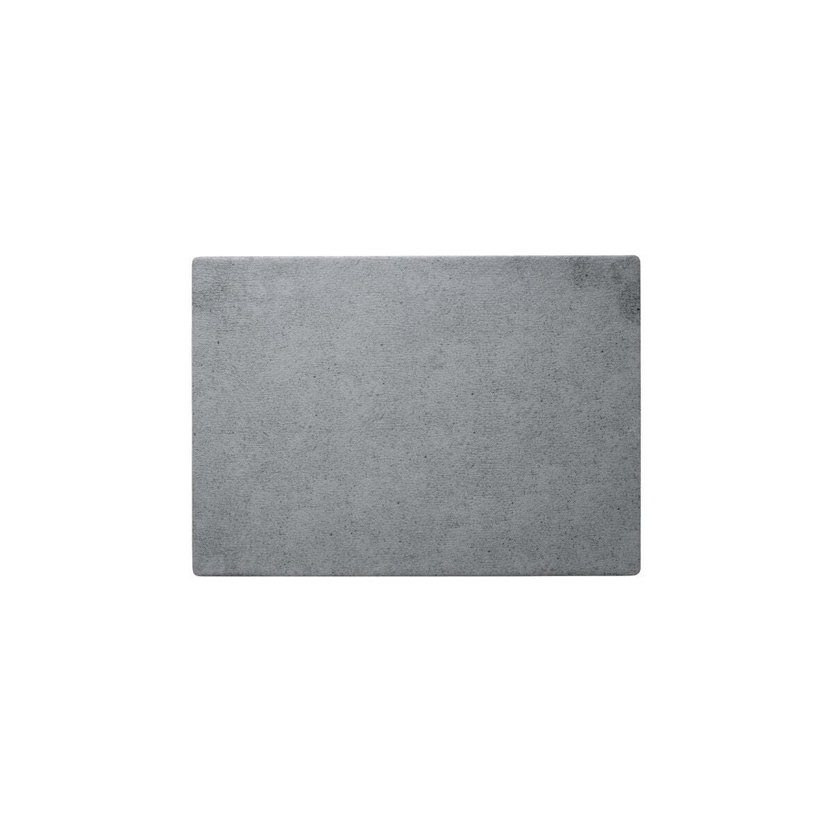 Chef Inox Pizza Brd Rect Melamine 360x255mm Light Grey Slate