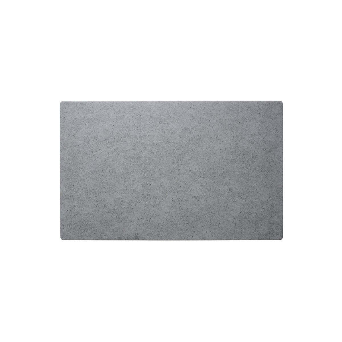 Chef Inox Pizza Brd Rect Melamine 410x255mm Light Grey Slate