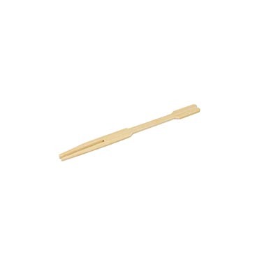 Mini Bamboo Fork-90mm | 100Pcs/Pack