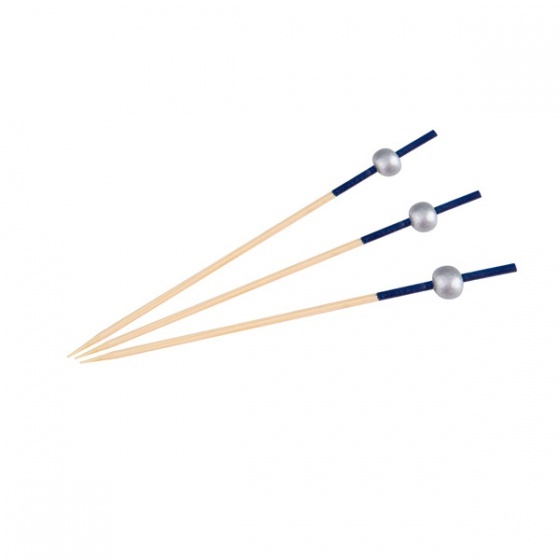 Bamboo Skewer-Marine | 100mm | 100Pcs/Pack