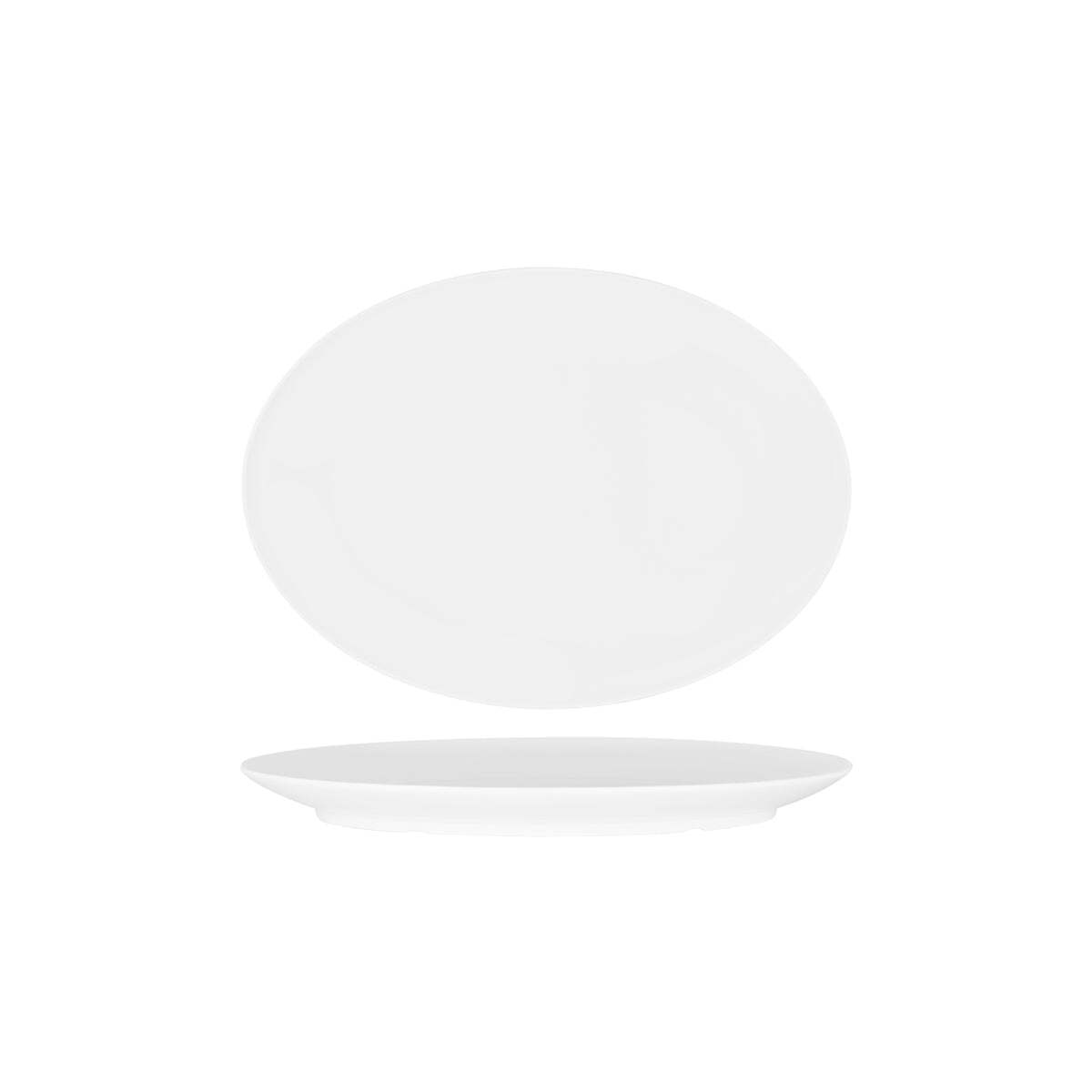 Superware Oval Platter 270mm Coupe White