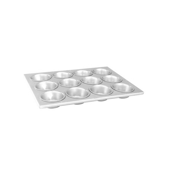 Muffin Pan-Alum. | 12-Cup | 350X270mm | 104ml Per Cup