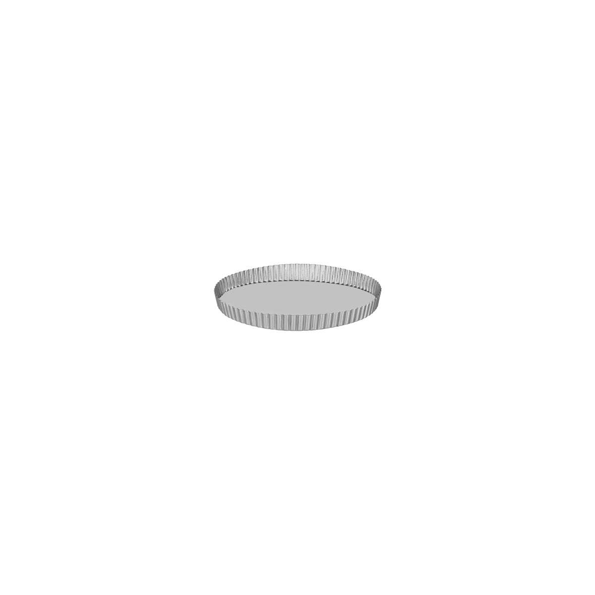 Quiche Pan-Round Fluted 200x25mm Loose Base