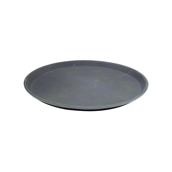 Round Fibre Glass Tray-Non-Slip | 350mm | 14"