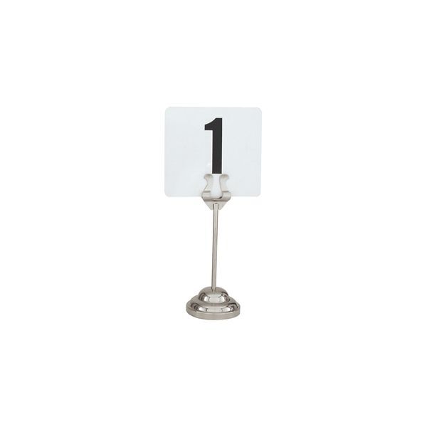 Table Number Stand Deluxe-Harp Clip | 150mm