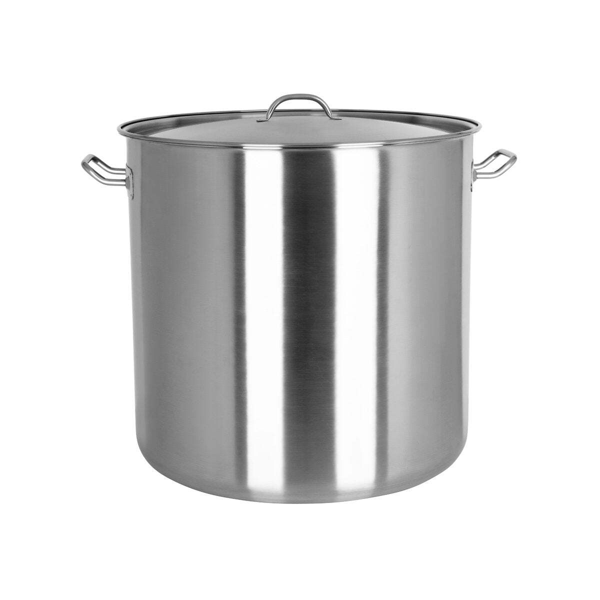 Chef Inox Elite Stockpot W/Lid 18/10 500x500mm 98Lt