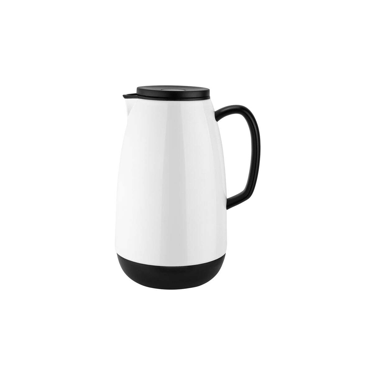 Chef Inox Event Jug W/Glass Insert Push Lid Whi 255mm 1.0Lt