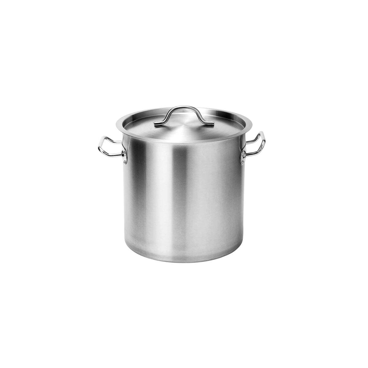 Force Stock Pot W/Lid 250X250mm Ss Tri-Ply 12Lt