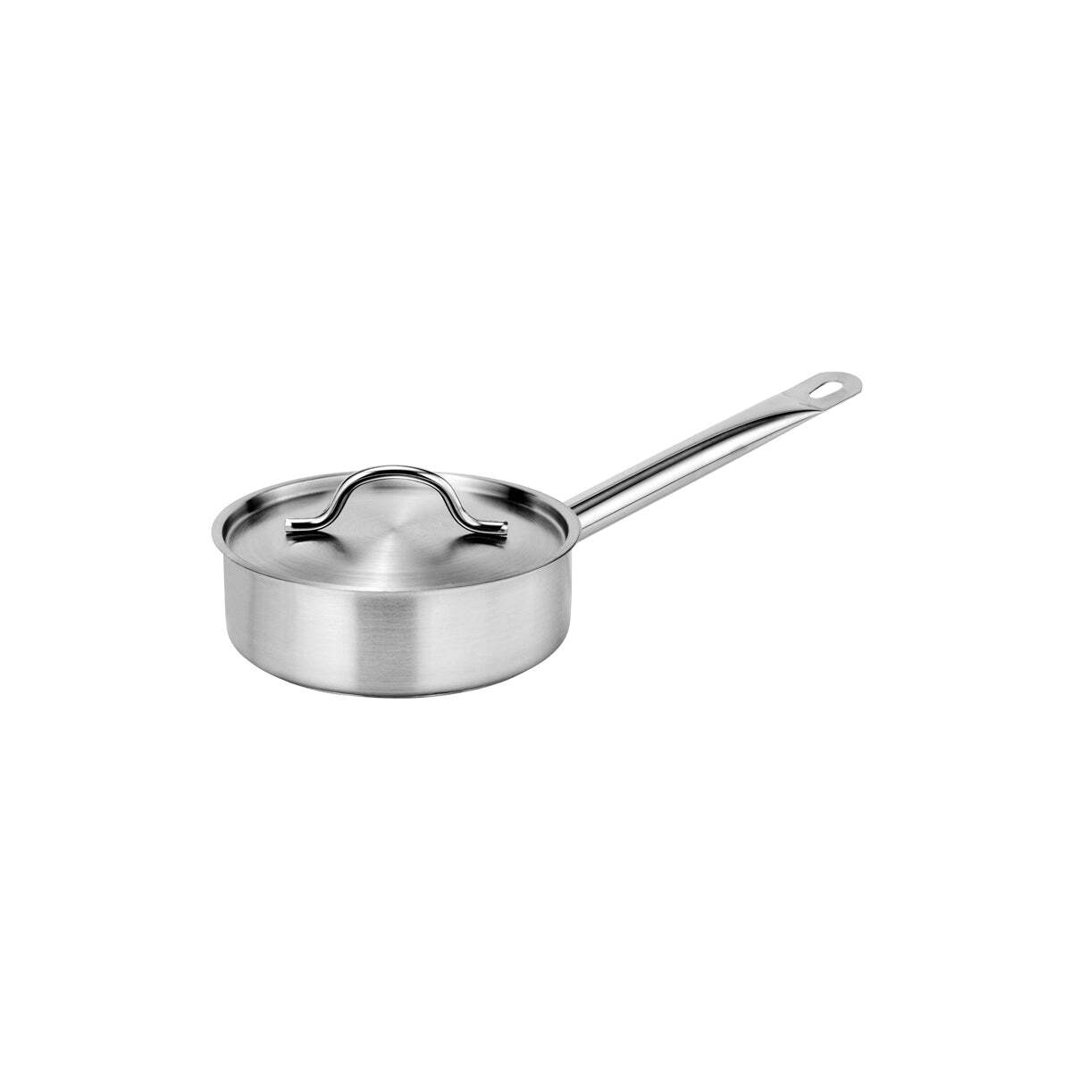 Force Saute Pan W/Lid 220X75mm Ss Tri-Ply 2.8Lt