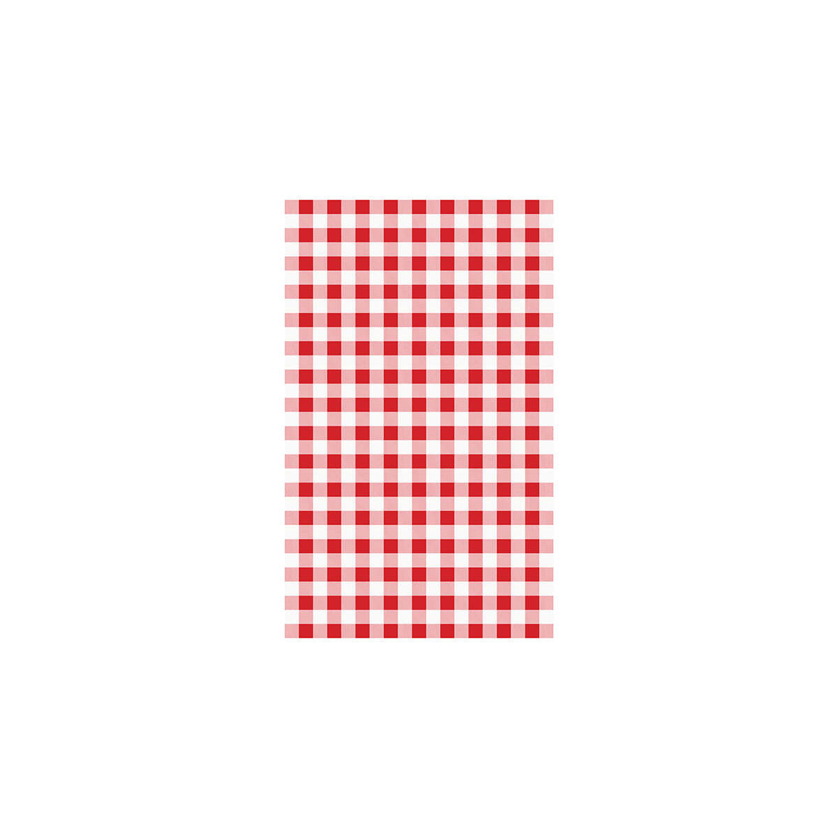 Chef Inox Greaseproof Paper Gingham Red 200Sht 190x310mm