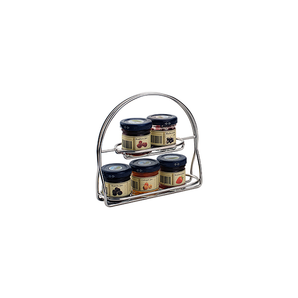 Jam Jar Stand-S/S | To Suit 5 Jars