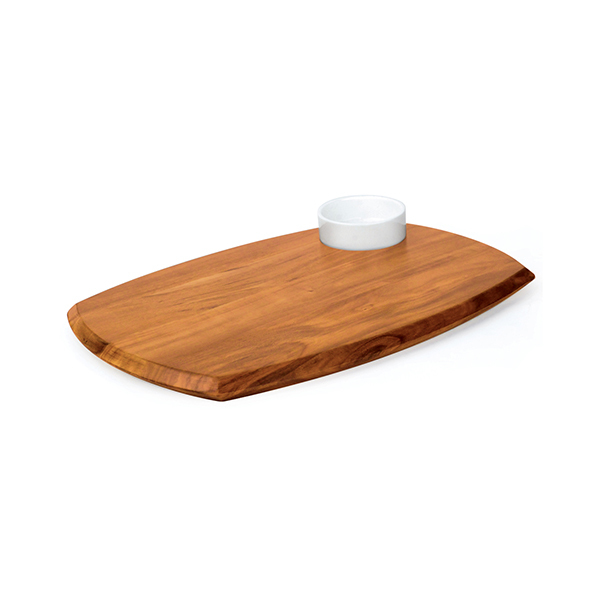 Service Board-W/Sauce Dish | 362X255mm 