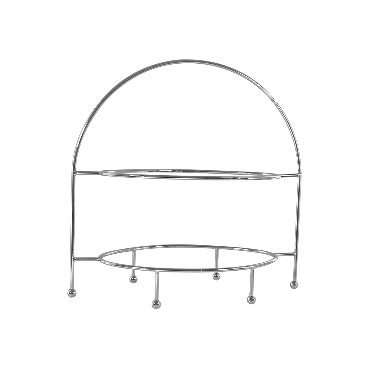 Display Stand-Oval | 2 Tier | 520mm H