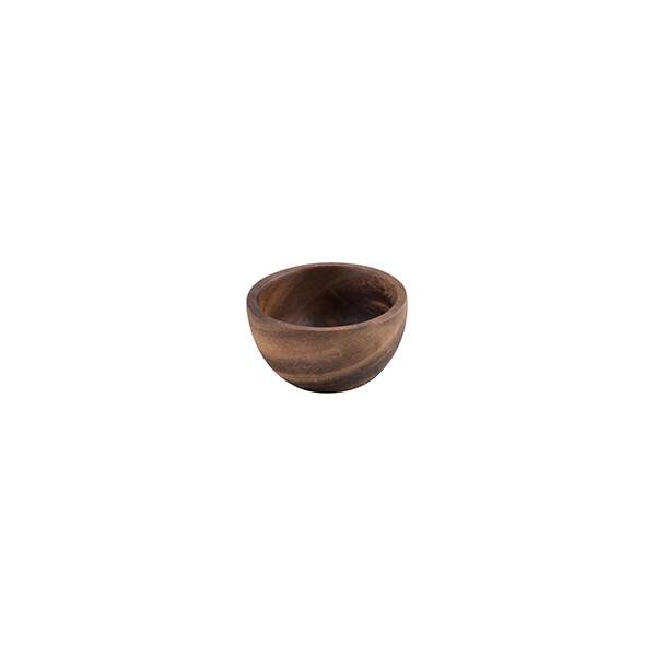 Acacia Mini Round Dish | 80  X 45 mm