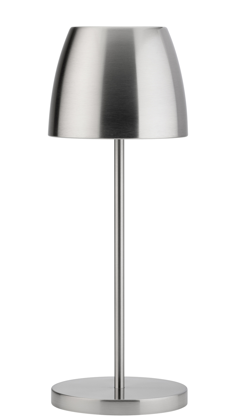 Utopia Montserrat Led Cordless Lamp 300mm Brushed Silver