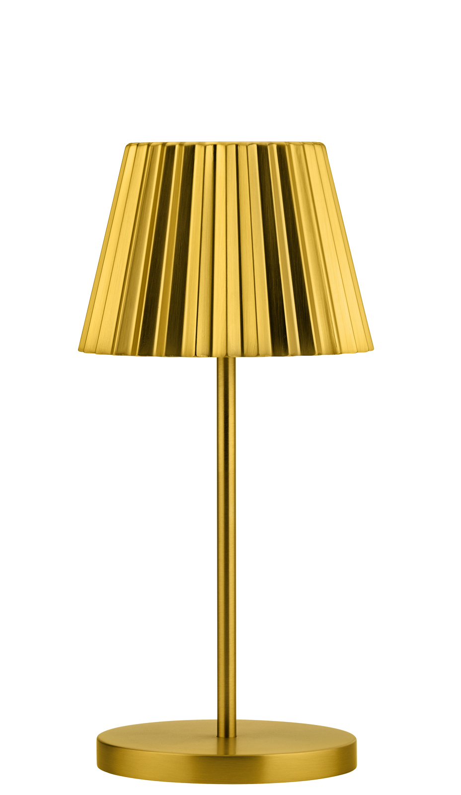 Utopia Dominica Led Cordless Lamp 260mm Brushed Gold