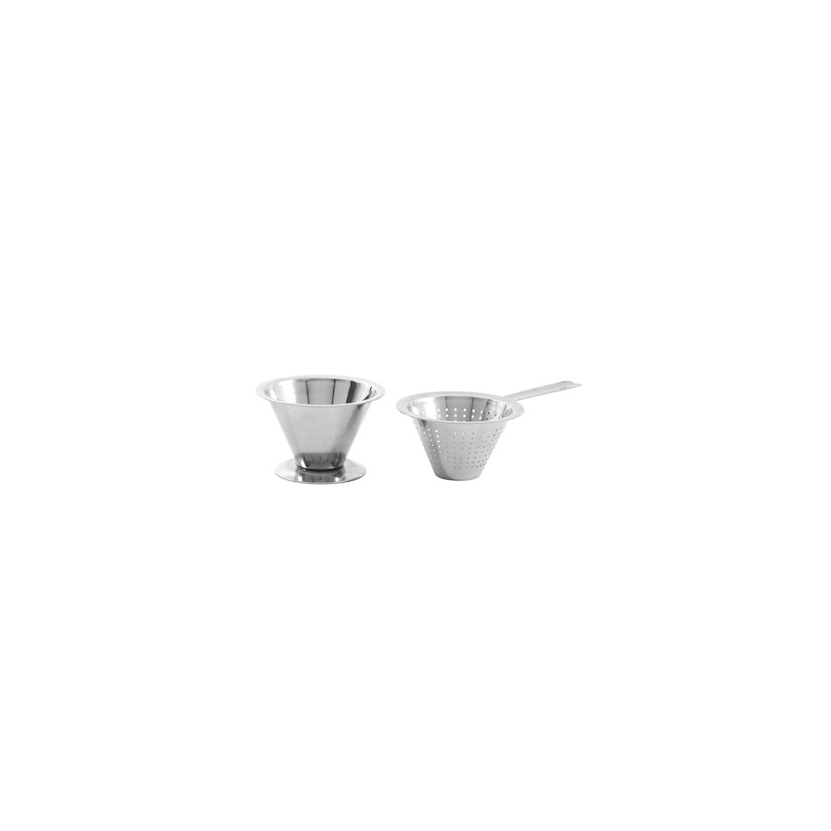 Tea Strainer-18/10, With Base