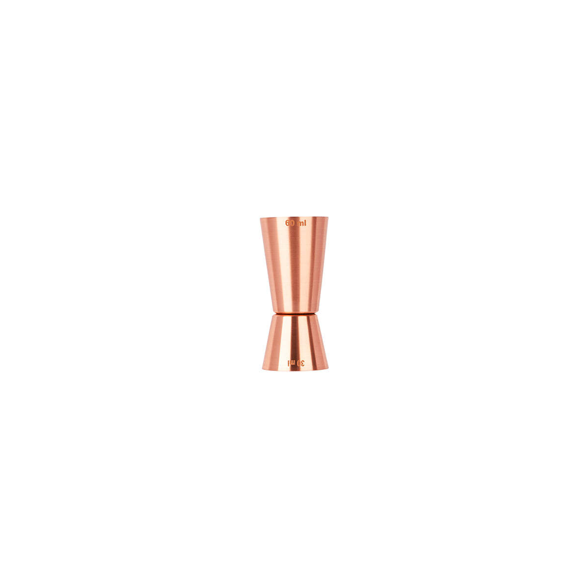 Chef Inox Jigger Copper Plated 30/60ml