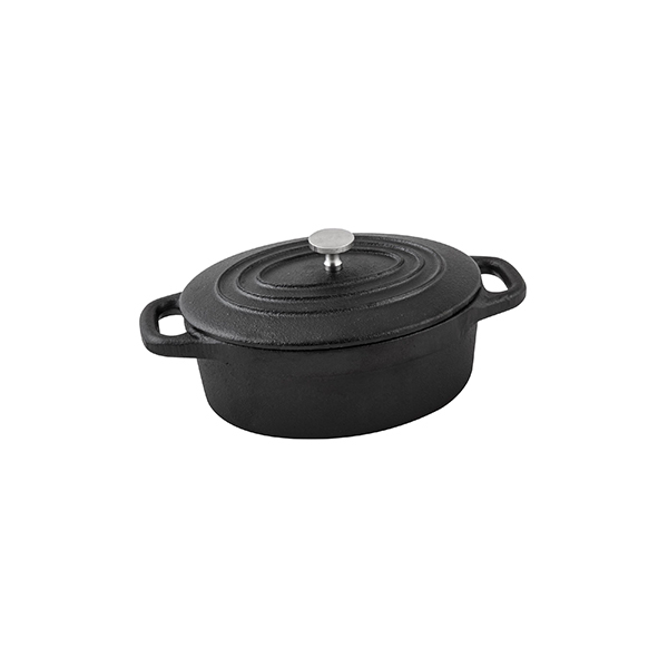 Mini Oval Casserole-Cast Iron | 125X50mm