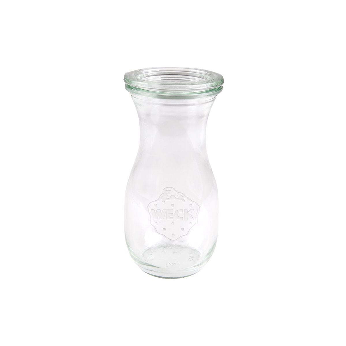 Weck Bottle Glass Jar W/Lid 290ml 60x140mm 