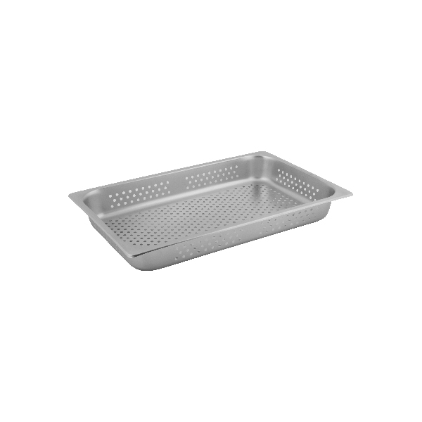 Standard Steam Pan-S/S | 1/1 Size 65mm | Perforated