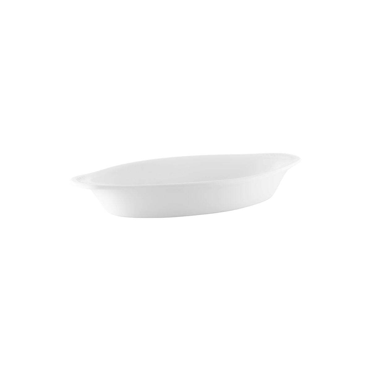 Vitroceram Oval Gratin Dish-250x130x/340ml White