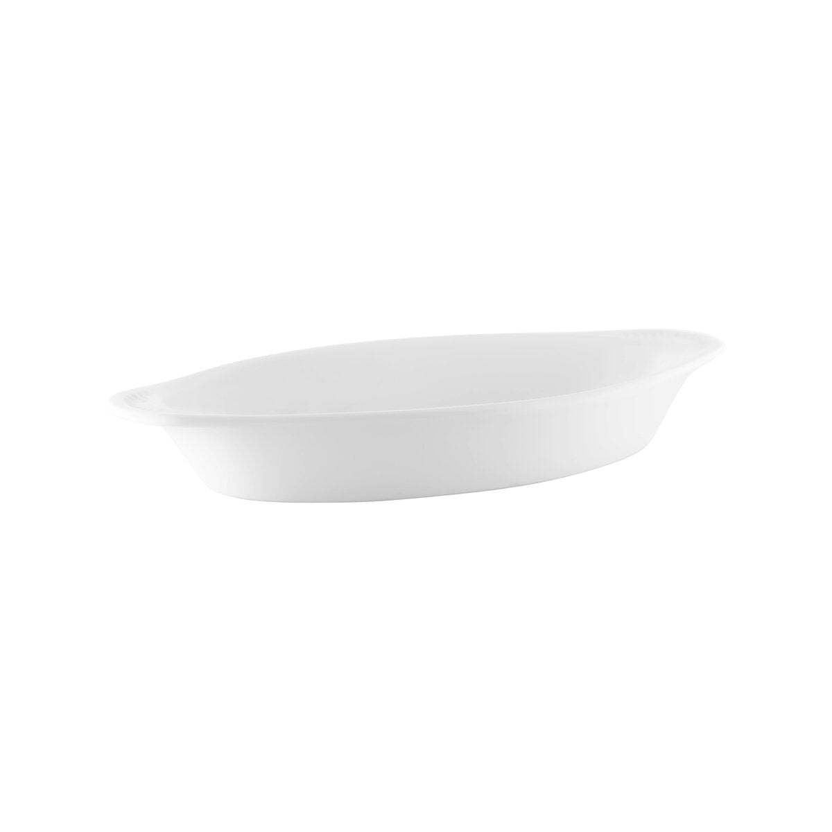 Oval gratin outlet dish