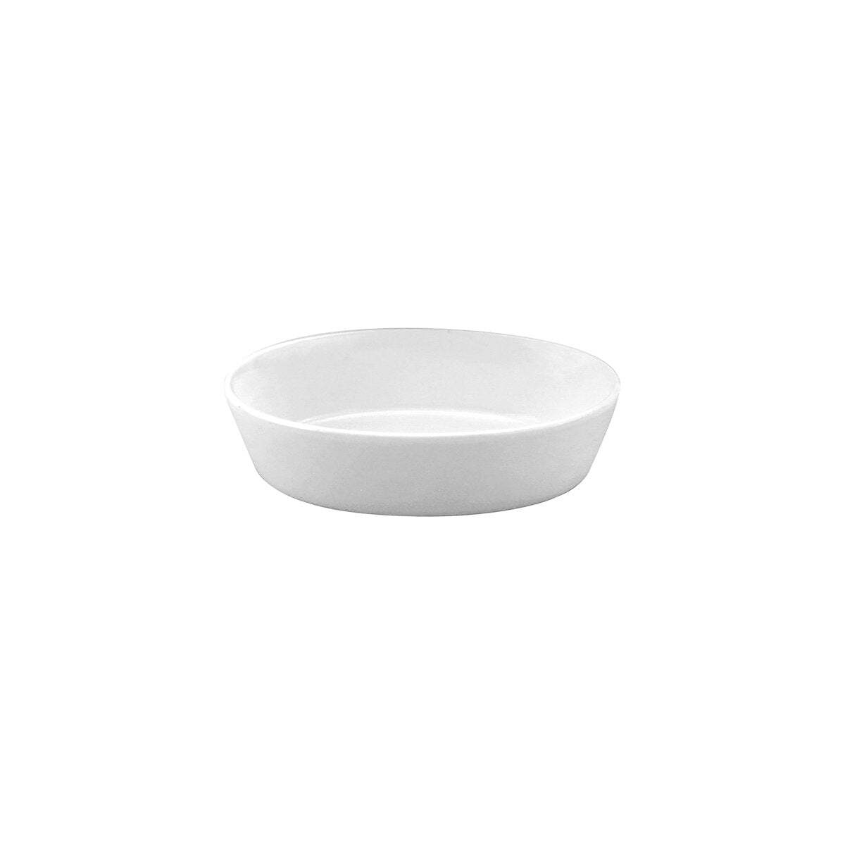 Vitroceram Oval Baker-130x90x55mm/285ml White