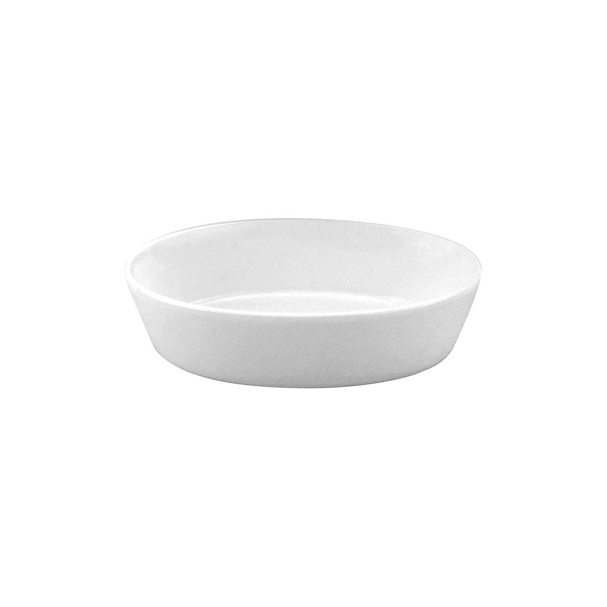 Vitroceram Oval Baker-220x155x55mm/1.0Lt White