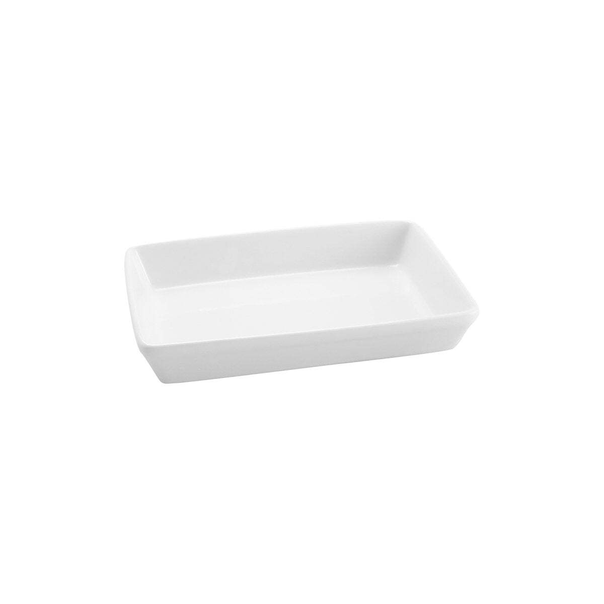 Vitroceram Rectangular Baker-315x215x60mm/2.5Lt White