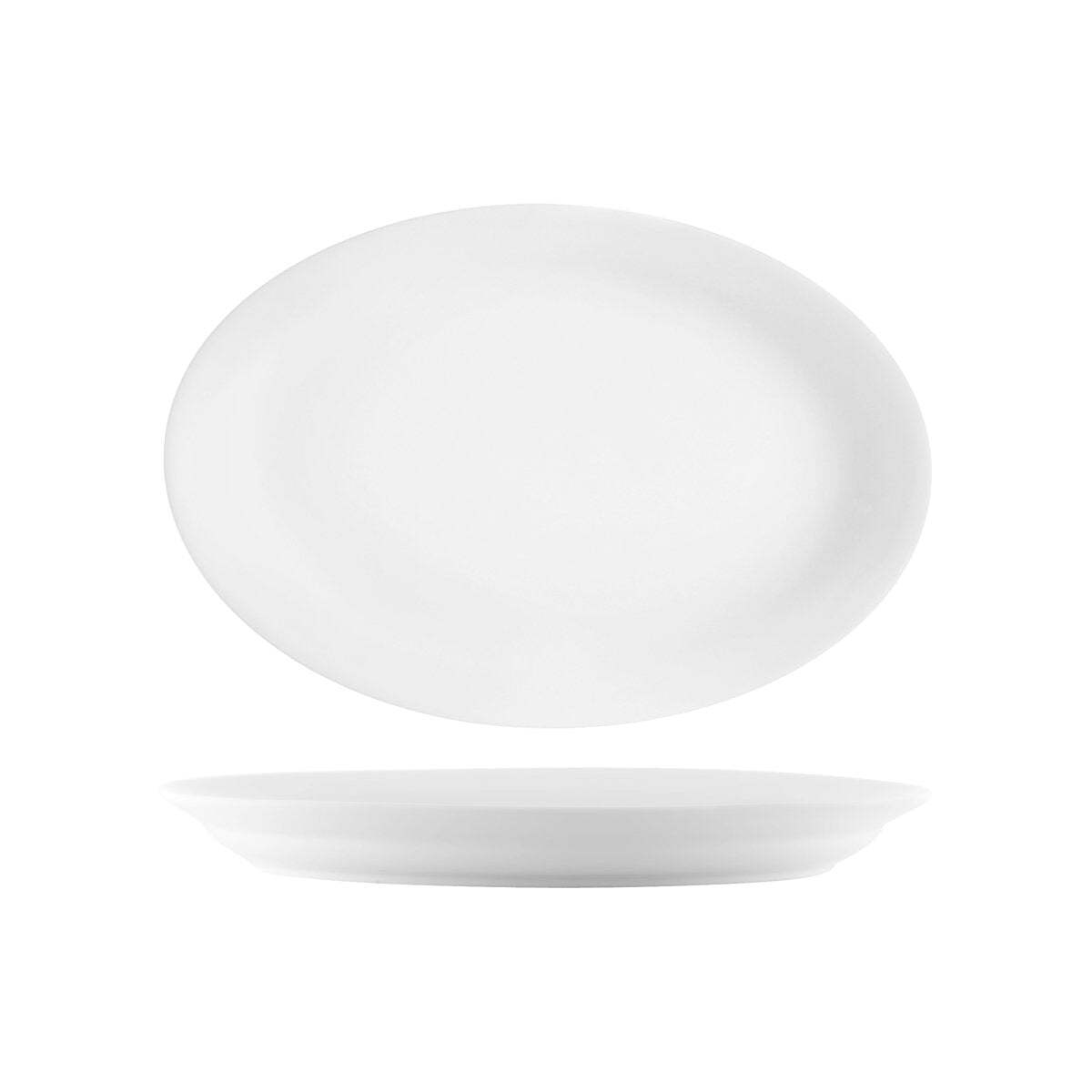 Vitroceram Oval Platter-350mm White