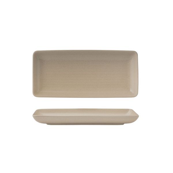 Zuma Rect Share Platter-220X100mm Sand