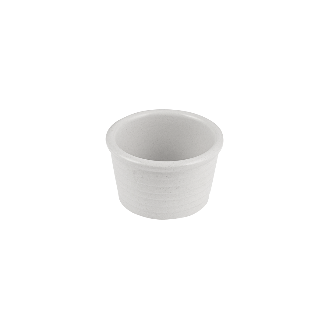 Zuma Pearl Ramekin-Ribbed, 85mm Ø /50mm H Aspen