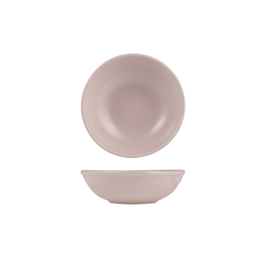 Zuma Pearl Round Bowl-195mm Ø / 60mm H Blush