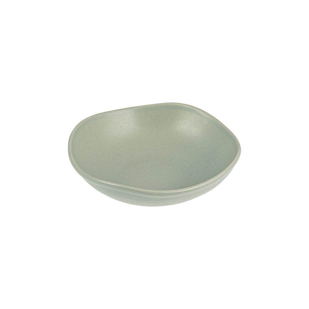 Zuma Pearl Organic Shape Bowl-170mm Ø Pistachio