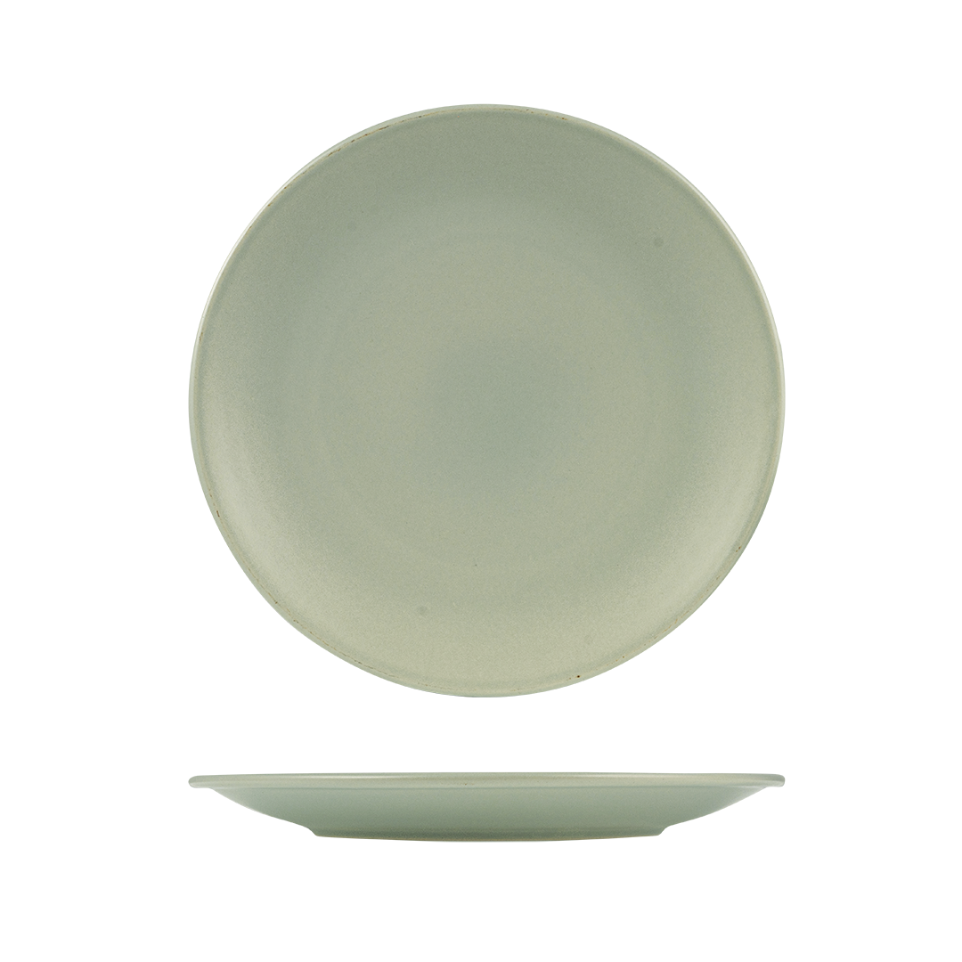 Zuma Pearl Coupe Plate-310mm Ø Pistachio