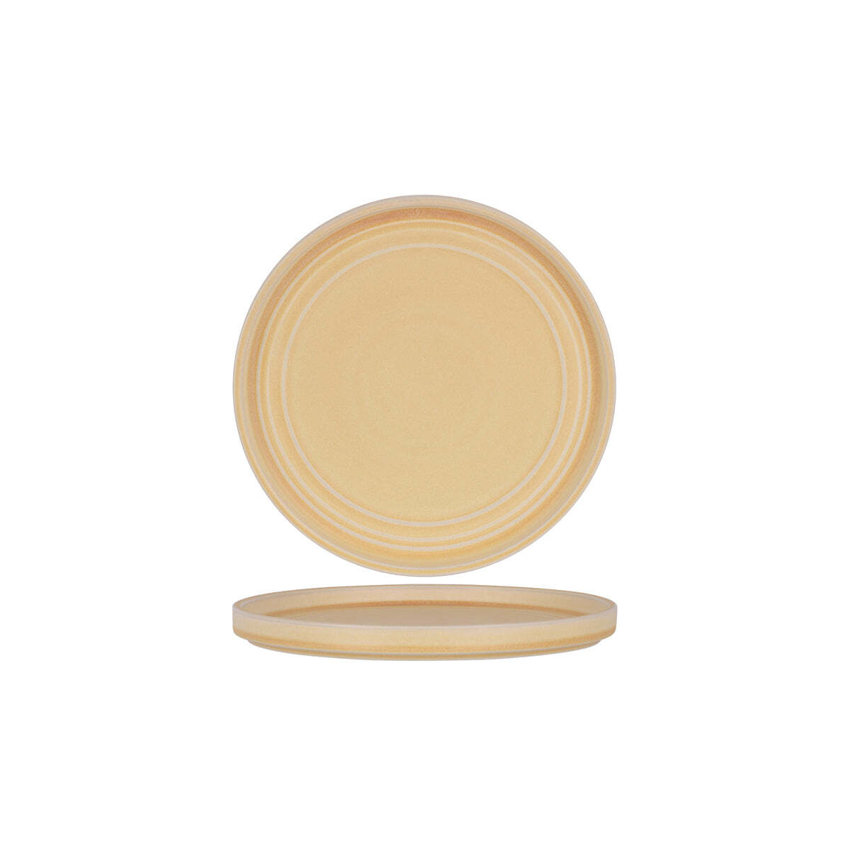 Tablekraft Urban Loft Round Plate 185x16mm Sandstone