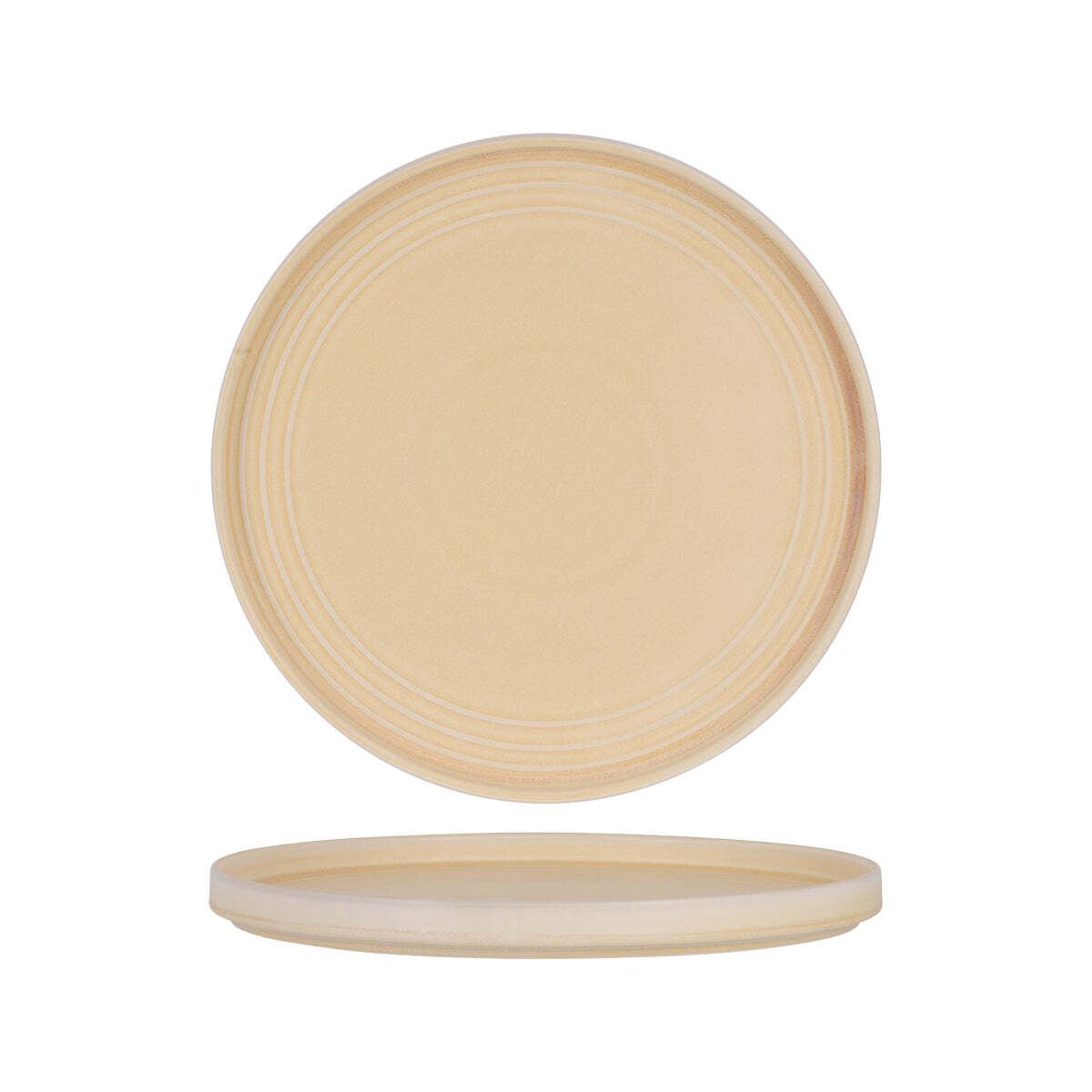 Tablekraft Urban Loft Round Serve Platter 320x30mm Sandstone