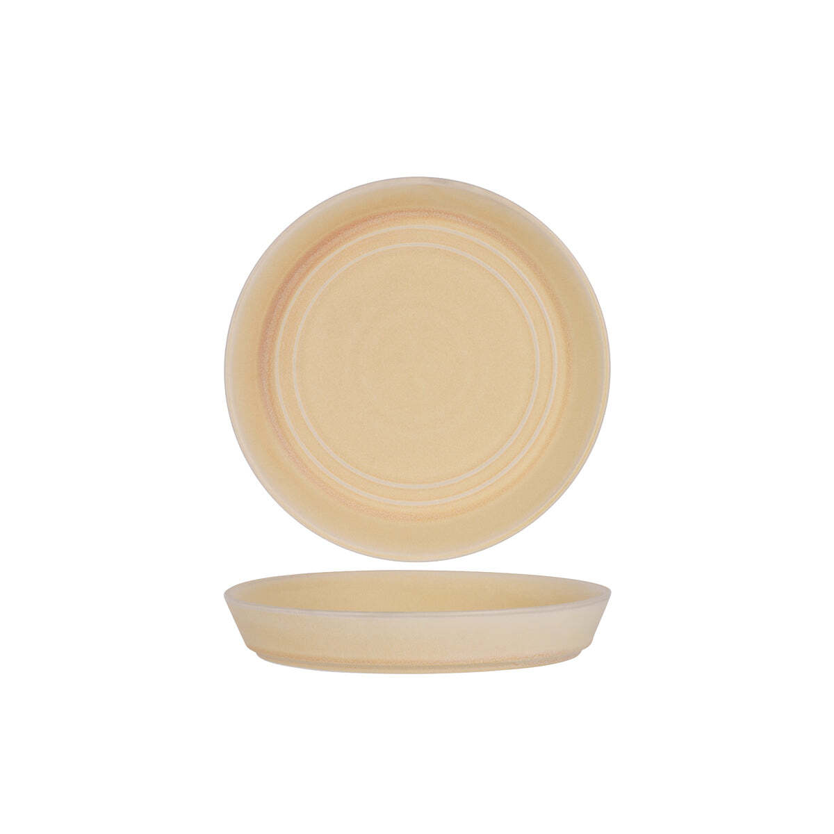 Tablekraft Urban Loft Round Flared Bowl 225x35mm Sandstone