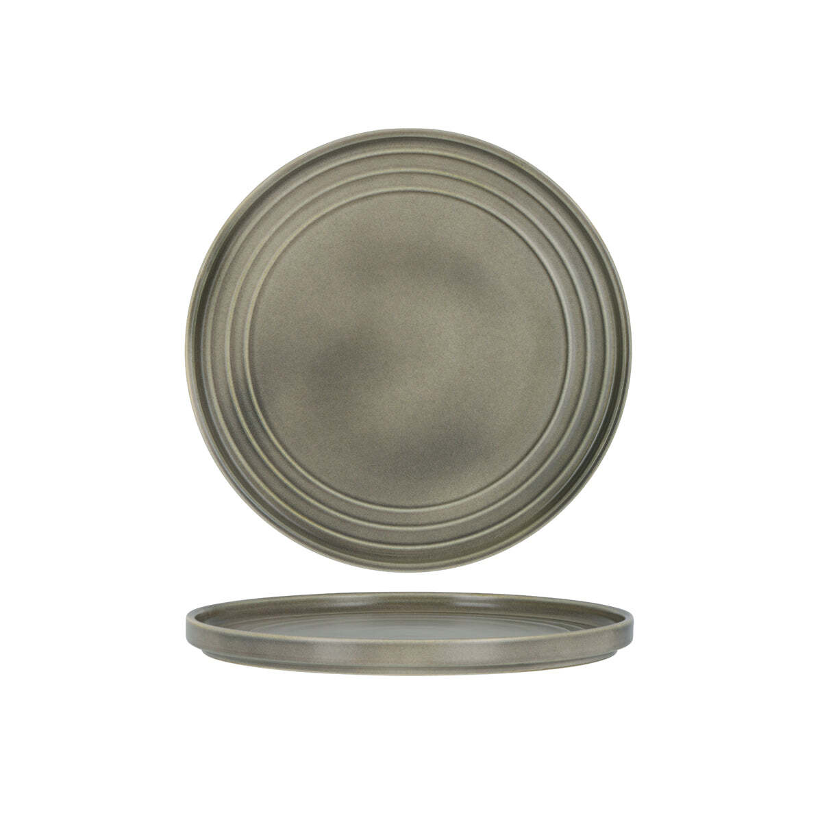 Tablekraft Urban Loft Round Plate 275x22mm Frost Grey