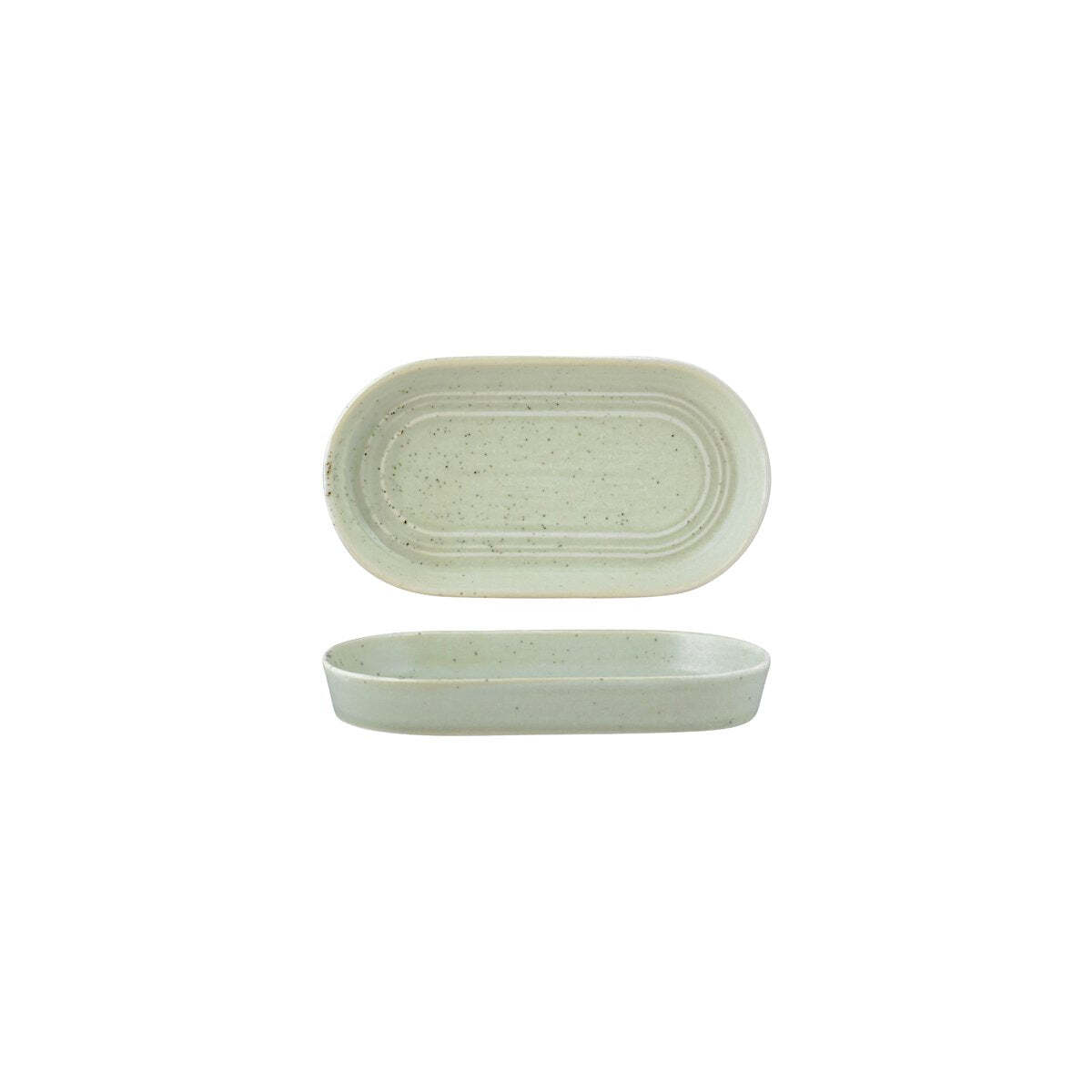 Tablekraft Urban Loft Oval Platter 180x98x25mm Pistachio