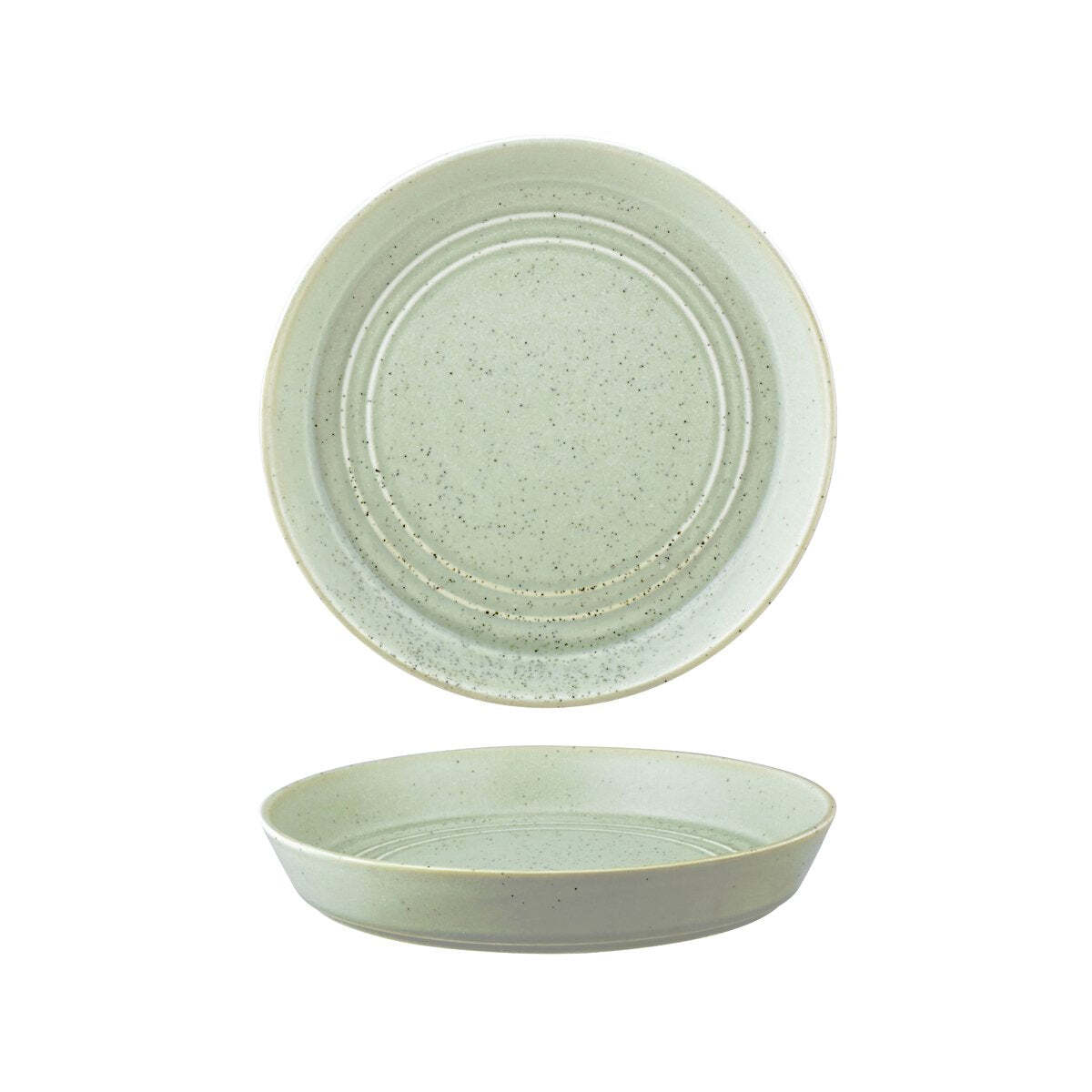 Tablekraft Urban Loft Round Flared Bowl 225x35mm Pistachio