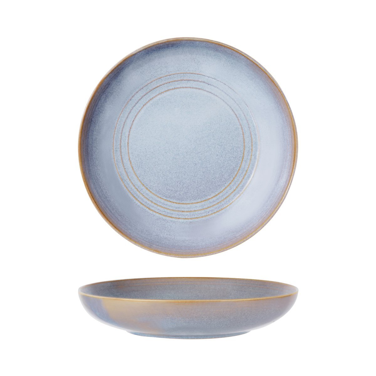 Tablekraft Urban Loft Round Serve Bowl 270x55mm Azure Blue